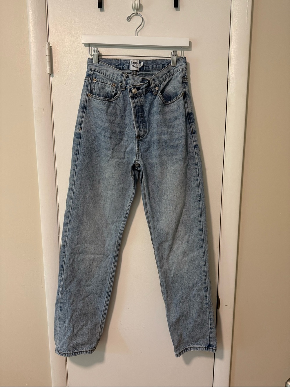 Princess Polly Light Wash Denim Jeans